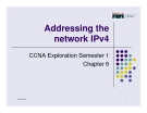 CCNA Exploration Semester 1-Chapter 6