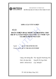 Luận văn: Một số giải pháp Marketing cho dịch vụ giao nhận tại công ty TNHH vận tải biển Minh Nguyên