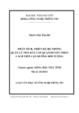 luận văn: PHÂN TÍCH, THIẾT KẾ HỆ THỐNG QUẢN LÝ NHÀ ĐẤT CẤP QUẬN/HUYỆN THEO CÁCH TIẾP CẬN HƯỚNG ĐỐI TƯỢNG