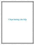 Chọn hướng cho bếp