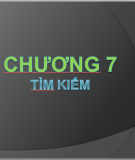 Chương 7  "Tìm kiếm"