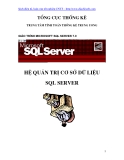 Giáo trình Microsoft " Hệ quản trị cơ sở dữ liệu SQL server"