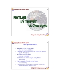 MATLAB -  LÝ THUYẾT ỨNG DỤNG