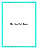 Truyện ngắn Hoa Dành Dành Trắng