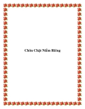 Chôn Chặt Niềm Riêng