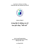 Luận văn: chuyên đề địa lý trong địa lý những con số bao giờ cũng “biết nói”