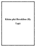 Khám phá Heraklion (Hy Lạp)