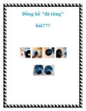 Đồng hồ "đã từng" hát???