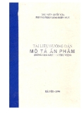 Tài liệu hướng dẫn mô tả ấn phẩm - Thư viện Quốc gia