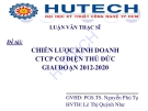 Luận văn:Chiến lược kinh doanh của công ty cổ phần điện Thủ Đức giai đoạn 2012-2020