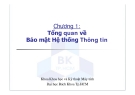 Chương 1: Tổng quan về Bảo mật Hệ thống Thông tin