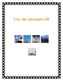 Cây cầu Alexandre III