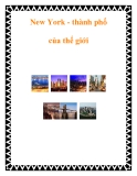 New York - thành phố của thế giới