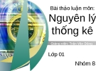 Đề tài thảo luận: Xây dựng phương án điều tra và lập phiếu điều tra (30 câu) cho một cuộc điều tra với nội dung tùy chọn