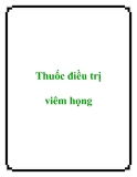 Thuốc điều trị viêm họng