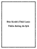 Đảo Krabi (Thái Lan): Thiên đường du lịch