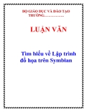 LUẬN VĂN:  Tìm hiểu về Lập trình đồ họa trên Symbian