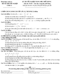 ĐÁP ÁN VÀ ĐỀ THI THỬ TỐT NGHIỆP NĂM 2013 - TRƯỜNG THPT NGUYỄN HUỆ - ĐẮK LẮK - ĐỀ SỐ 15