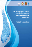 Chỉ số Hiệu quả Quản trị và Hành chính công cấp tỉnh ở Việt Nam (PAPI) 2011