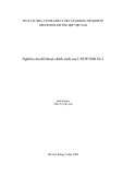  Nghiên cứu đối thoại chính sách của UNDP 2006 