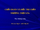 CHẨN ĐOÁN VÀ ĐIỀU TRỊ CHẤN THƯƠNG THẬN