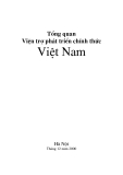 Tổng quan viện trợ chính thức Việt Nam