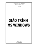 Giáo trình Ms Windows - Đại học Mở TPHCM