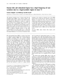 Báo cáo Y học:  Human bile salt-stimulated lipase has a high frequency of size variation due to a hypervariable region in exon 11