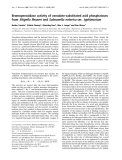 Báo cáo Y học: Bromoperoxidase activity of vanadate-substituted acid phosphatases from Shigella ﬂexneri and Salmonella enterica ser. typhimurium