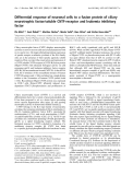 Báo cáo Y học:  Differential response of neuronal cells to a fusion protein of ciliary neurotrophic factor/soluble CNTF-receptor and leukemia inhibitory factor