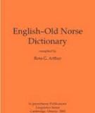 ENGLISH-OLD NORSE DICTIONARY COMPILED BY ROSS G.ARTHUR