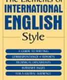 Guidelines for Writing English Language  Technical Documentation for an  International Audience 