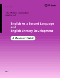 English As a Second Language and English Literacy Development: A Resource Guide