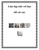 Làm đẹp nhà với họa tiết zic zac