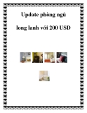 Update phòng ngủ long lanh với 200 USD