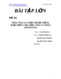 Đề tài:.PHÂN TÍCH VÀ THIẾT KẾ HỆ THỐNG HOẠT ĐỘNG CỦA MỘT CÔNG TY PHÁT HÀNH SÁCH