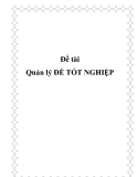 Đề tài Quản lý ĐỀ TỐT NGHIỆP