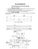 BÀI THÍ NGHIỆM SỐ 2.THÍ NGHIỆM DẦM BÊ TÔNG CỐT THÉP CHỊU UỐN