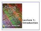 CMOS VLSI Design - Lecture 1: Introduction