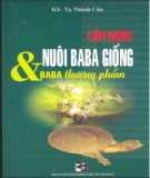 Cẩm nang Nuôi ba ba giống và nuôi ba ba thương phẩm - KS Tạ Thành Cấu