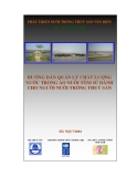 Hướng dẫn quản lý chất lượng nước trong ao nuôi tôm sú dành cho người nuôi trồng thủy sản