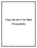 Công viên đá ở Côn Minh (Trung Quốc)