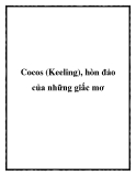 Cocos (Keeling), hòn đảo của những giấc mơ