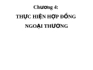 Hợp đồng ngoại thương xuất khẩu