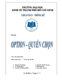 OPTION - Quyền lựa chọn