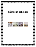 Sắc trắng tinh khôi