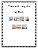 Thoải mái trong căn hộ 35m2