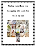 Những mẫu thảm cầu thang giúp nhà sành điệu và ấm áp hơn