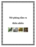 Mở phòng tắm ra thiên nhiên