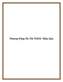 Phương Pháp Ôn Thi TOEIC Hiệu Quả.